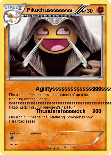 Pokemon Pikachussssssss