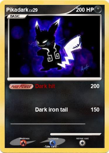 Pokemon Pikadark