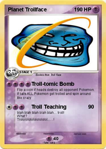 Pokemon Planet Trollface