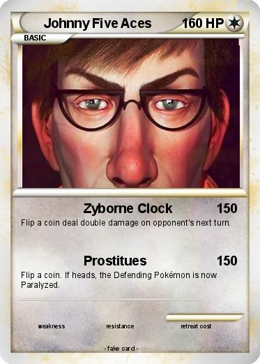 Pokemon Johnny Five Aces