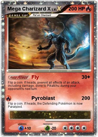 Pokemon Mega Charizard X