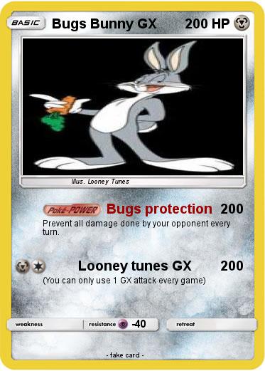 Pokemon Bugs Bunny GX