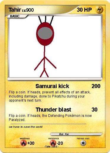 Pokemon Tahir