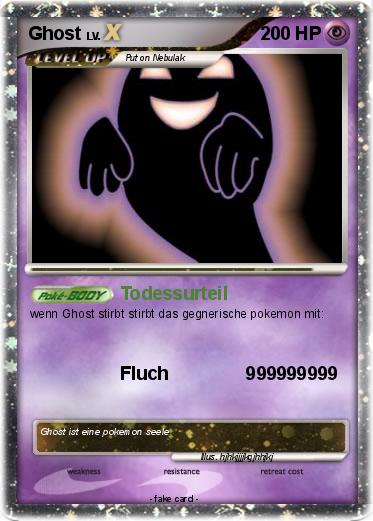 Pokemon Ghost