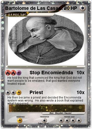 Pokemon Bartolome de Las Casas