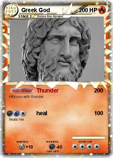 Pokemon Greek God