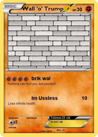 Pokemon Wall 'o' Trump