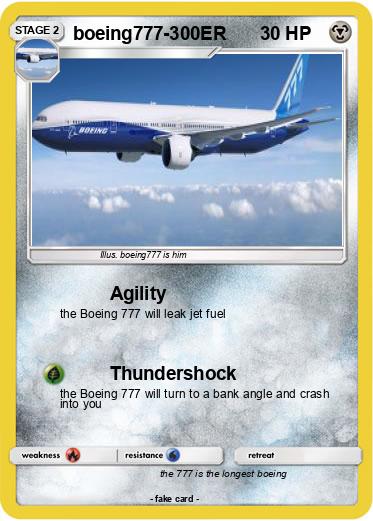 Pokemon boeing777-300ER