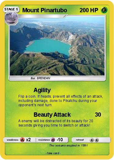 Pokemon Mount Pinartubo