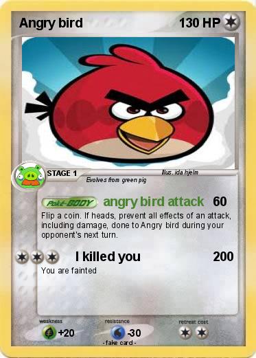 Pokemon Angry bird