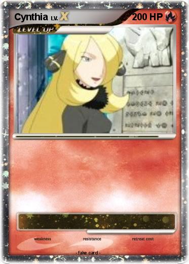Pokemon Cynthia