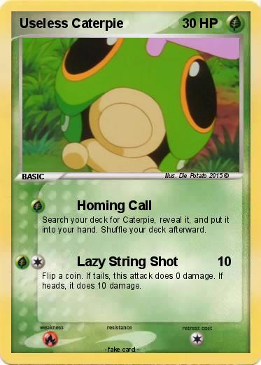 Pokemon Useless Caterpie