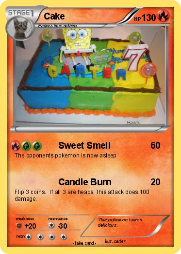 Pokemon Cake
