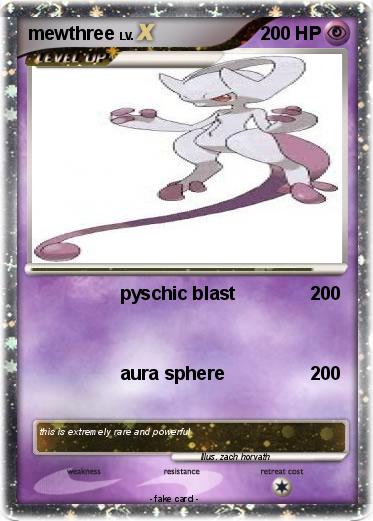 Pokemon mewthree
