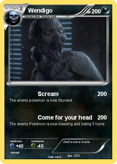 Pokemon Wendigo