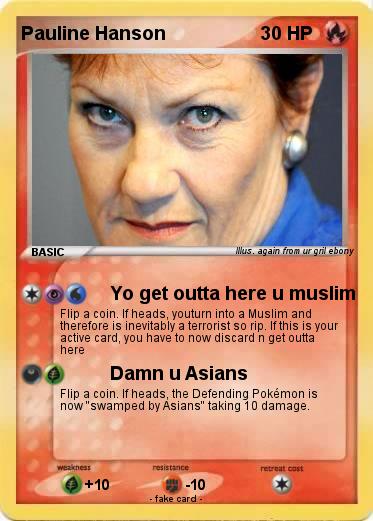 Pokemon Pauline Hanson