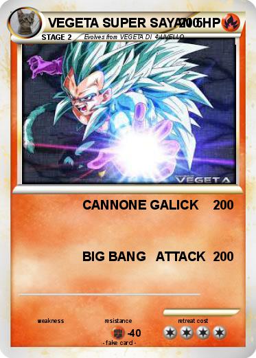 Pokemon VEGETA SUPER SAYAN 5