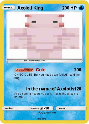 Pokemon Axolotl King