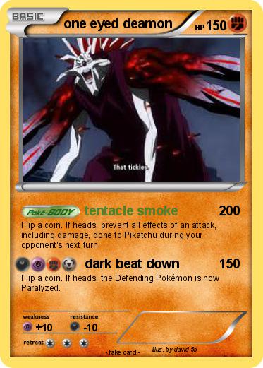 Pokemon one eyed deamon
