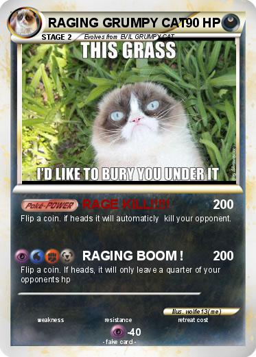 Pokemon RAGING GRUMPY CAT