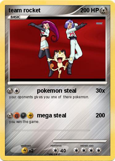 Pokemon team rocket