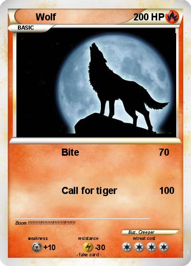 Pokemon Wolf