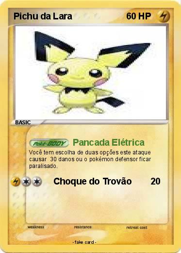 Pokemon Pichu da Lara