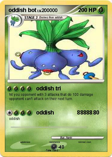 Pokemon oddish bot