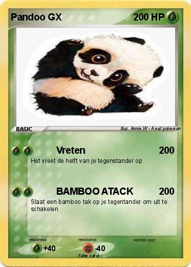 Pokemon Pandoo GX