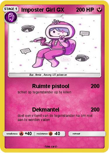 Pokemon Imposter Girl GX