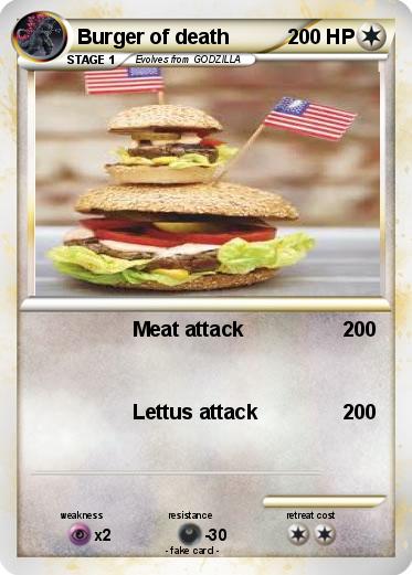 Pokemon Burger of death