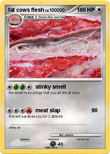Pokemon fat cows flesh