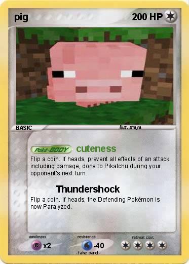 Pokemon pig