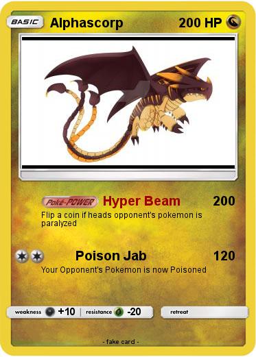Pokemon Alphascorp