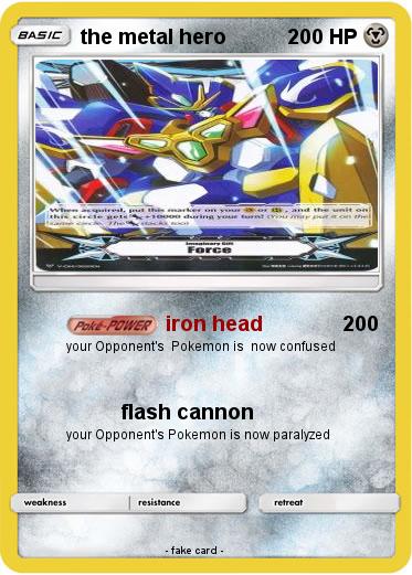 Pokemon the metal hero