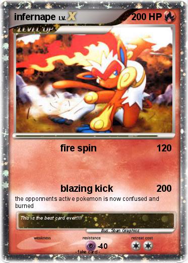 Pokemon infernape