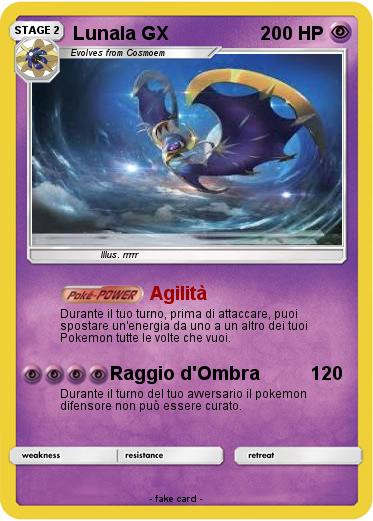 Pokemon Lunala GX