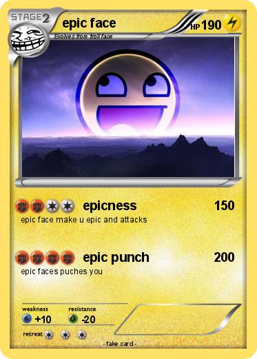 Pokemon epic face