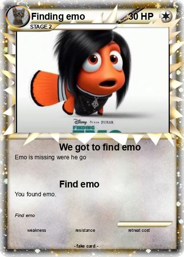 Pokemon Finding emo