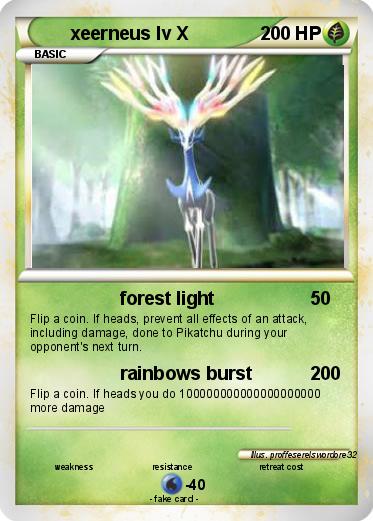 Pokemon xeerneus lv X
