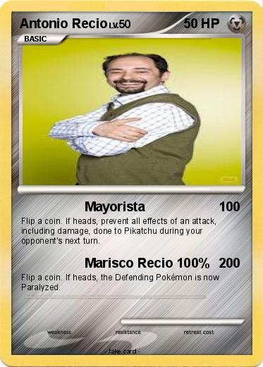 Pokemon Antonio Recio
