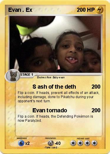 Pokemon Evan . Ex