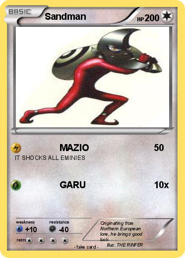 Pokemon Sandman
