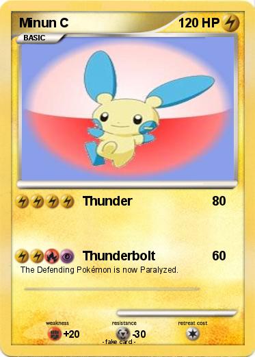 Pokemon Minun C