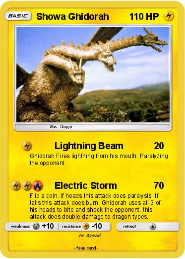 Pokemon Showa Ghidorah