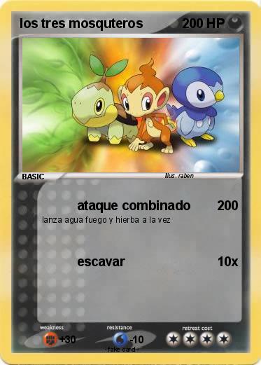 Pokemon los tres mosquteros