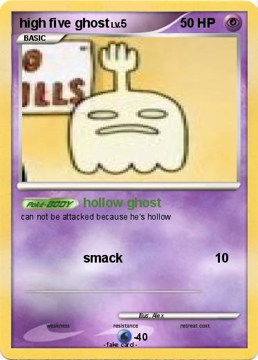 Pokemon high five ghost