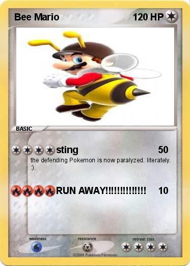 Pokemon Bee Mario