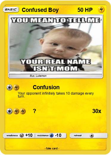 Pokemon Confused Boy