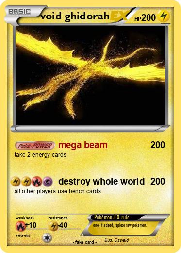 Pokemon void ghidorah